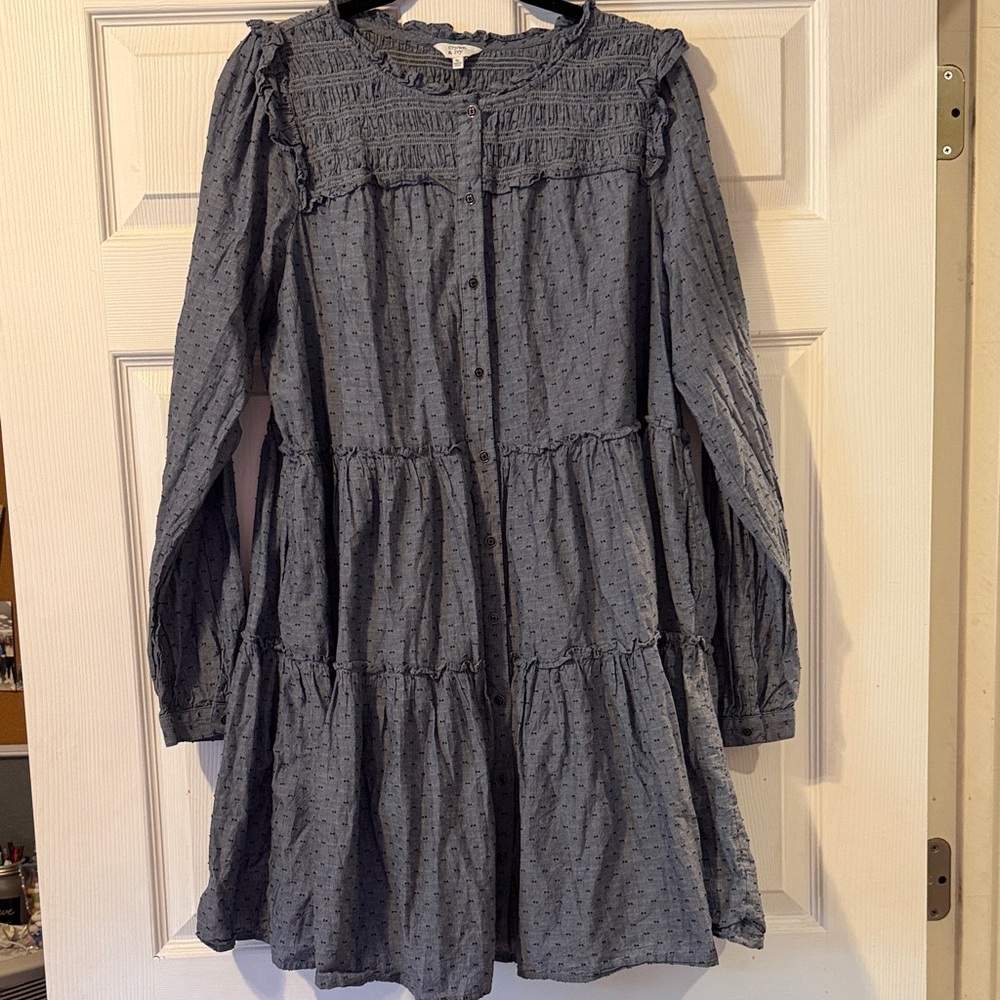 Women’s Crown and Ivy Long Sleeve Dress